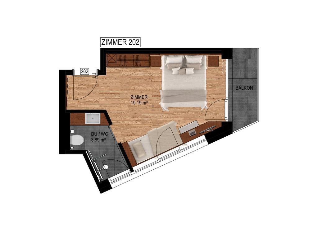 Gletscherblick B&B Ischgl Ruang foto